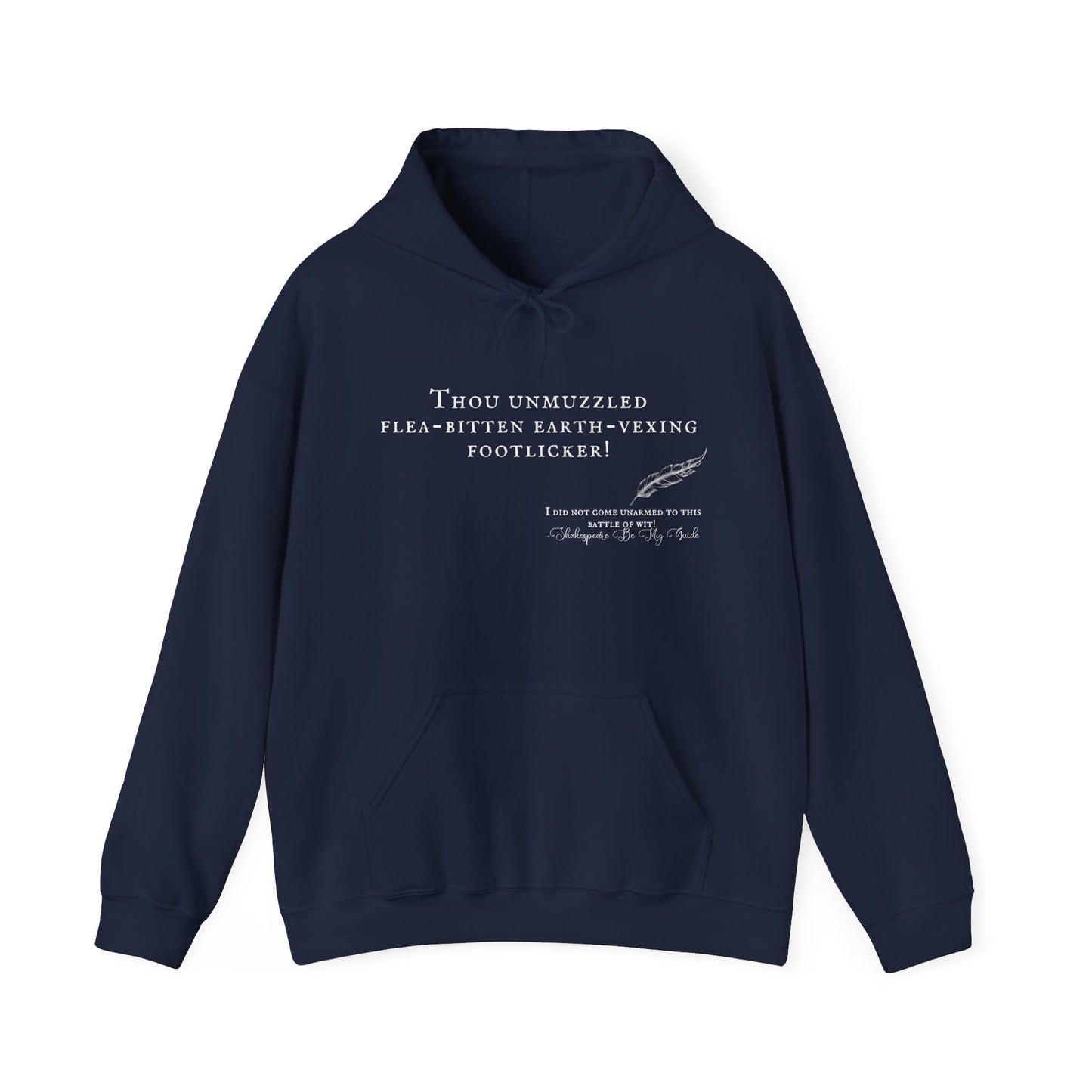 Shakespearean Insults Footlicker Hoodie
