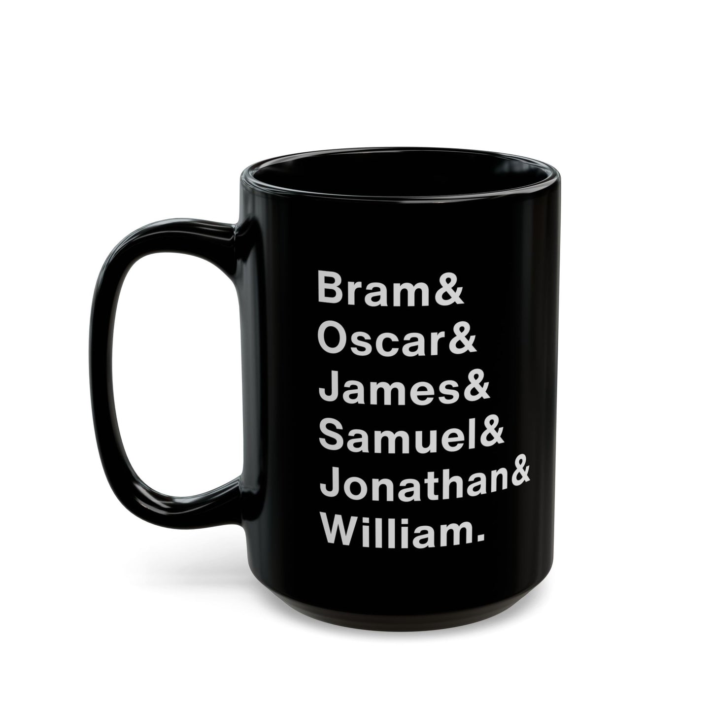 Irish Literary Greats Mug - 11oz & 15oz