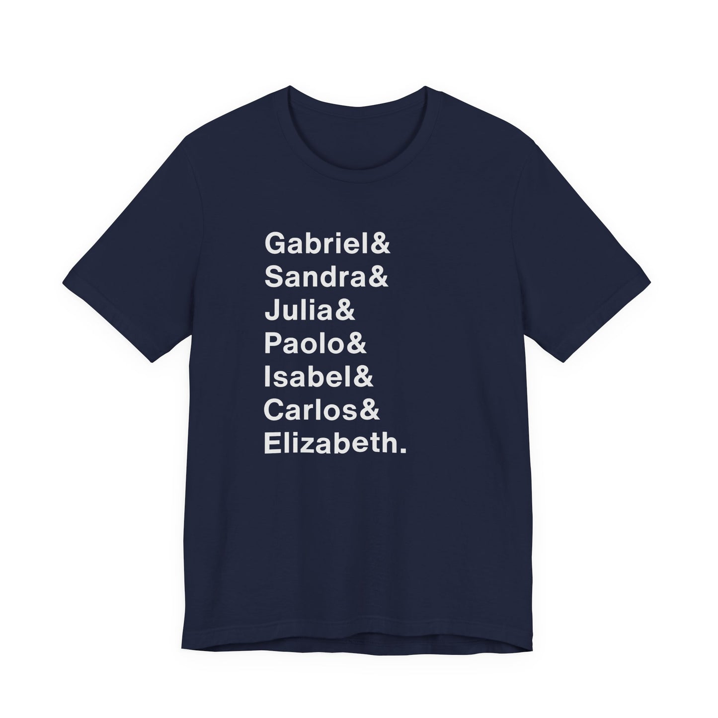 Latinx Writers Literary Names Tee
