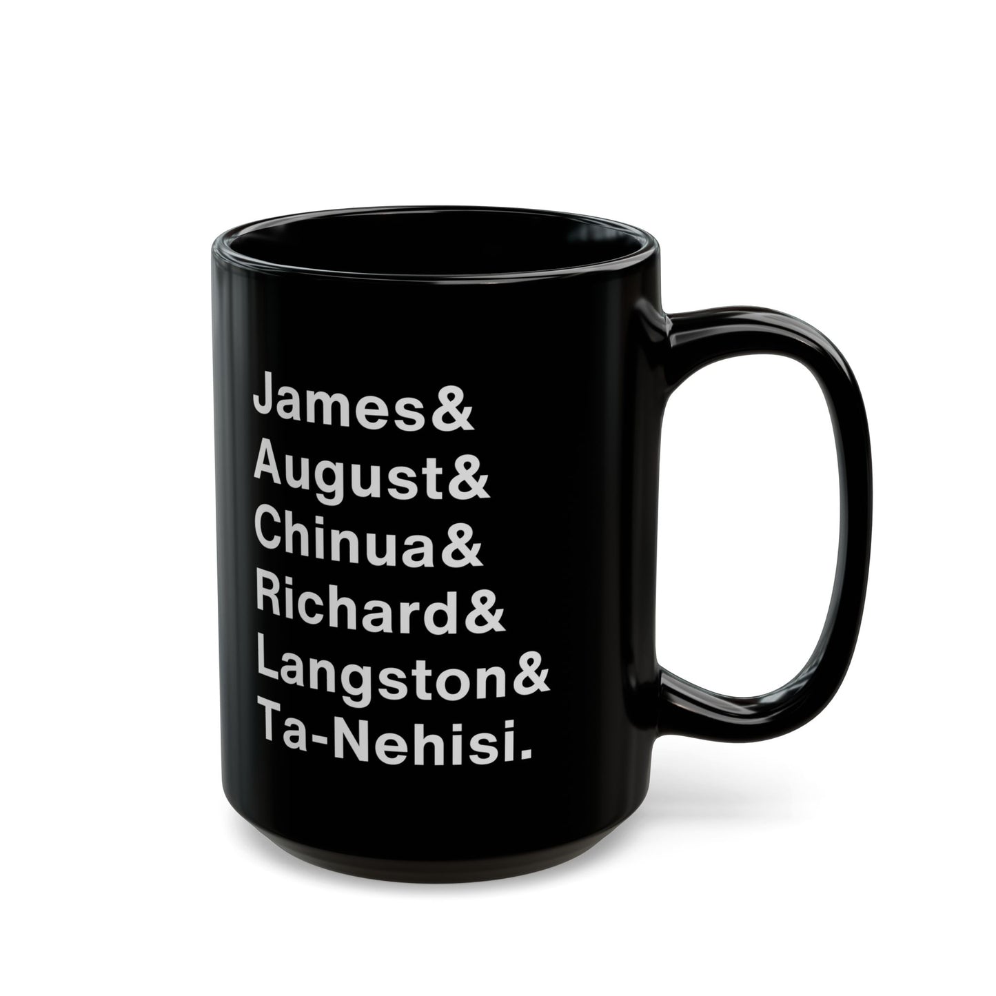 Black Male Literary Greats Mug - 11oz & 15oz