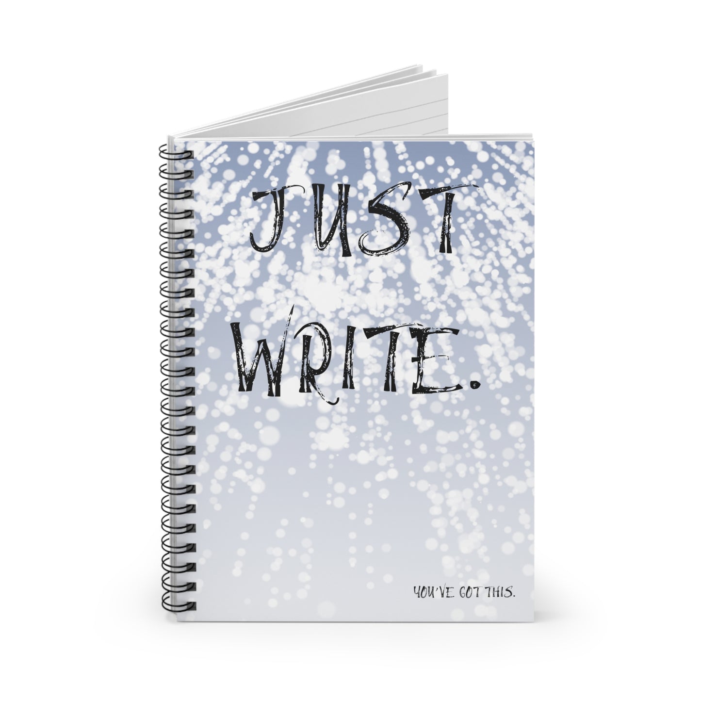 Just Write! Spiral Notebook