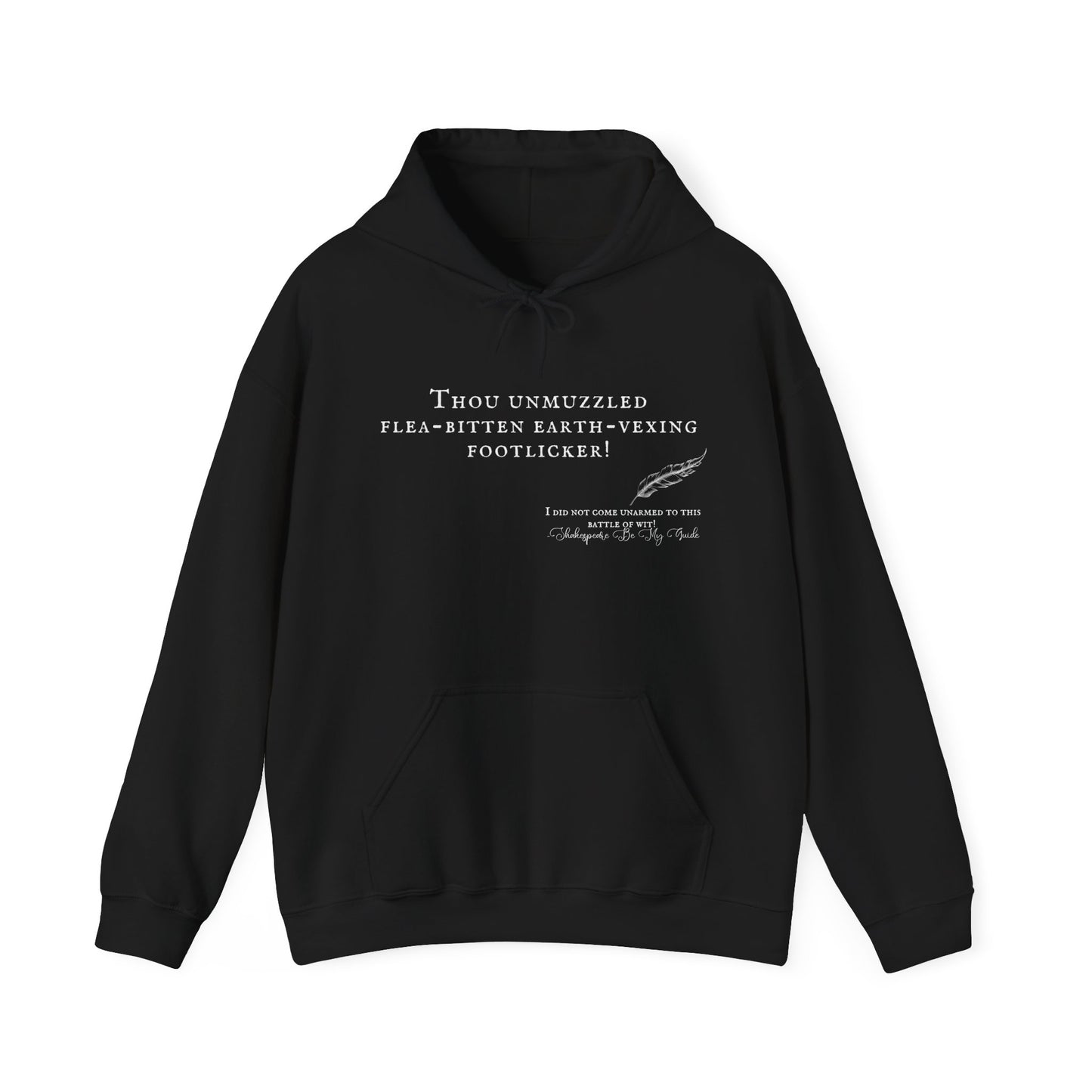Shakespearean Insults Footlicker Hoodie