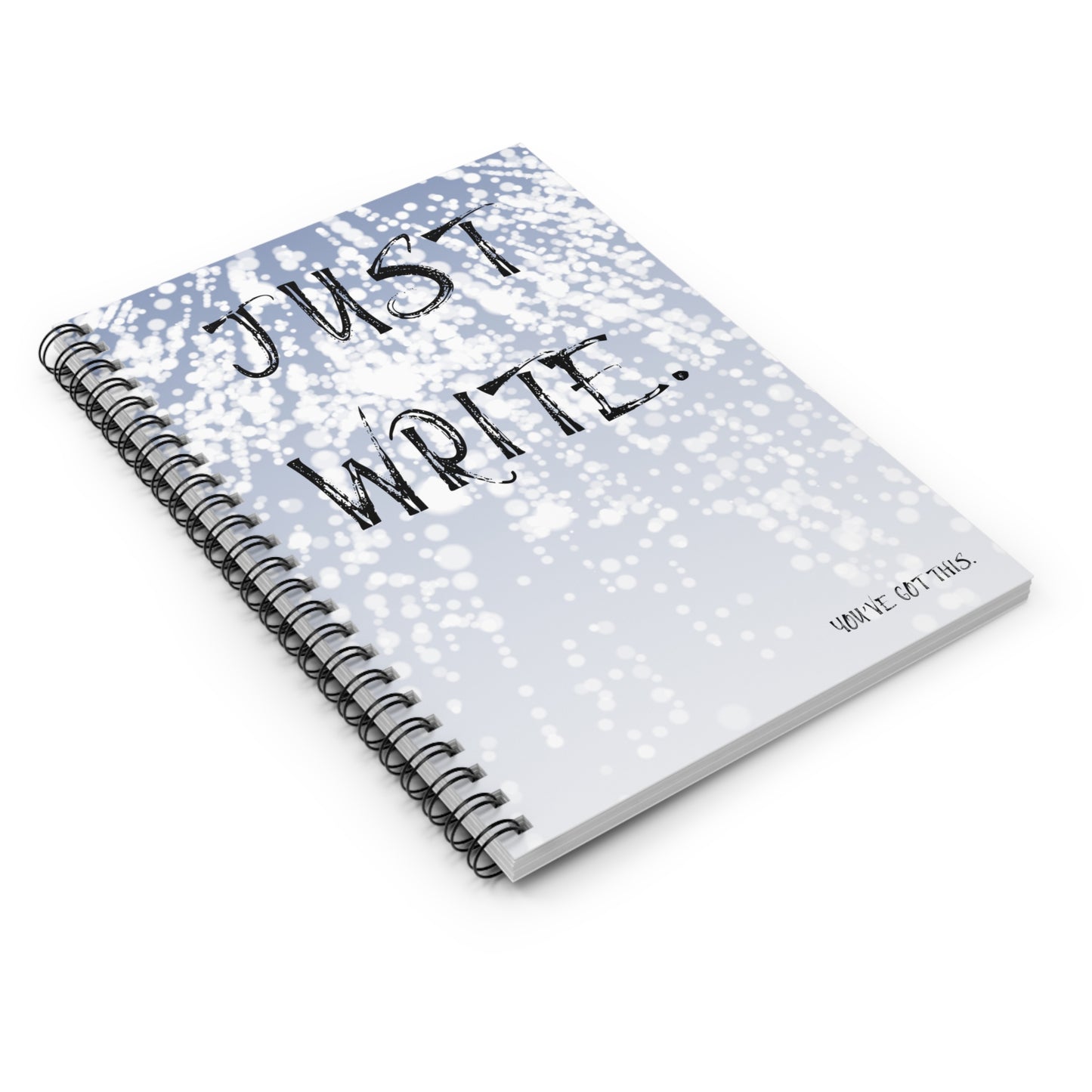 Just Write! Spiral Notebook