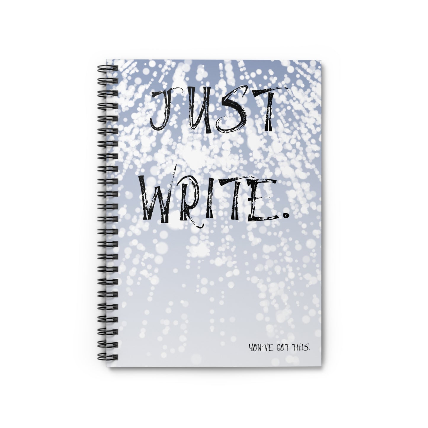 Just Write! Spiral Notebook