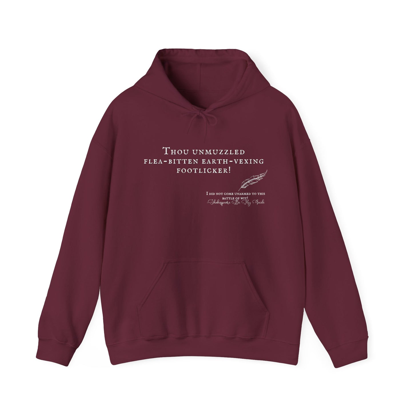 Shakespearean Insults Footlicker Hoodie