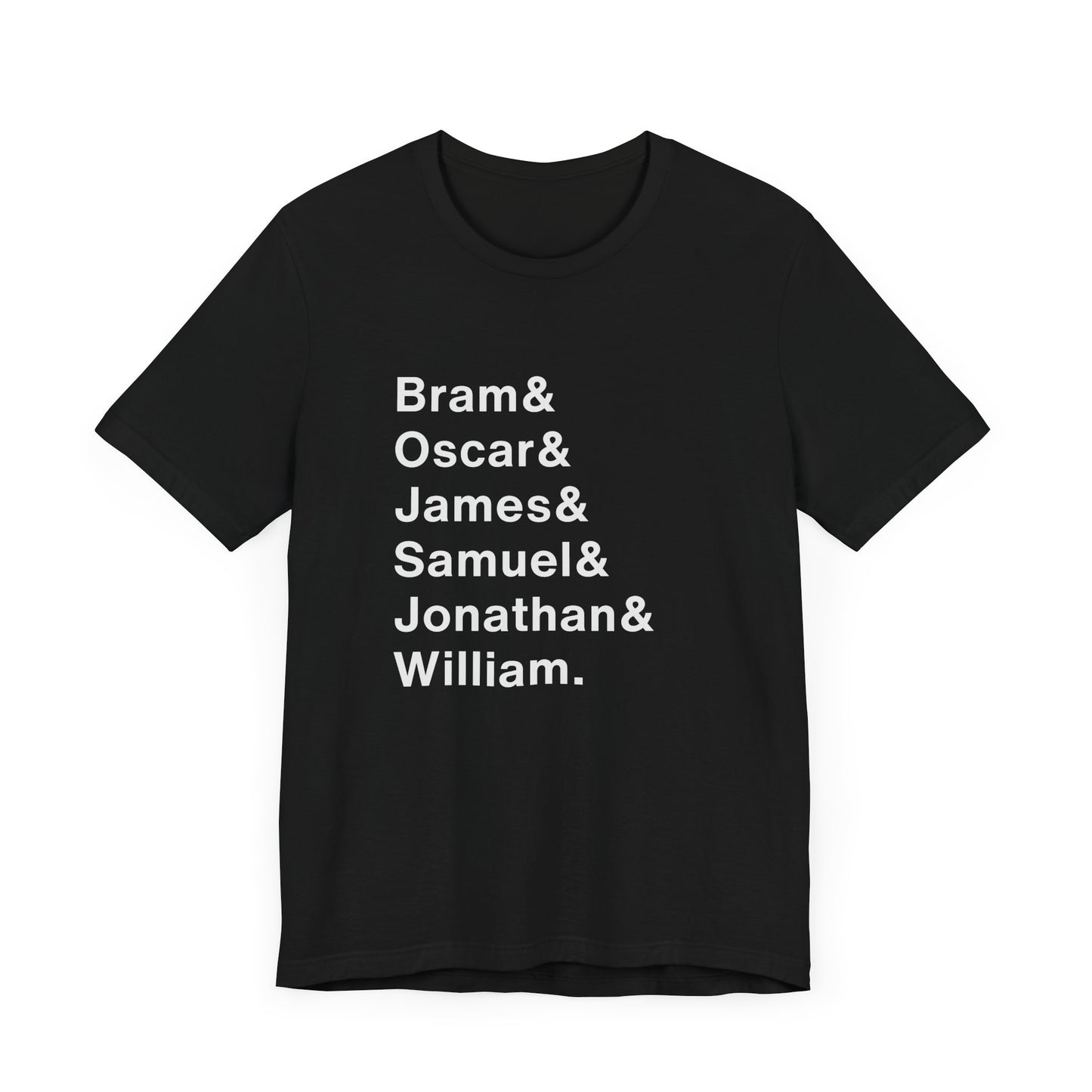 Irish Authors' Names Unisex Tee