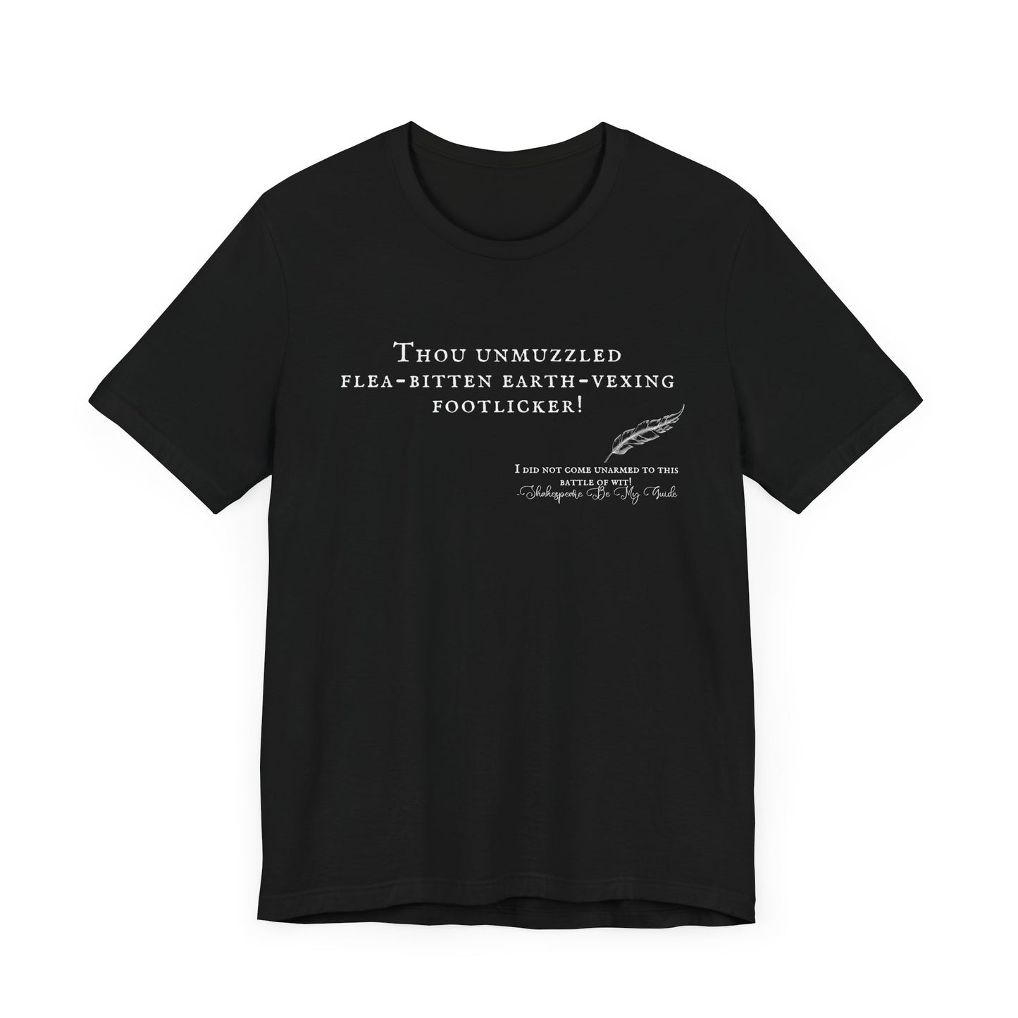 Shakespearean Insults Footlicker Tee