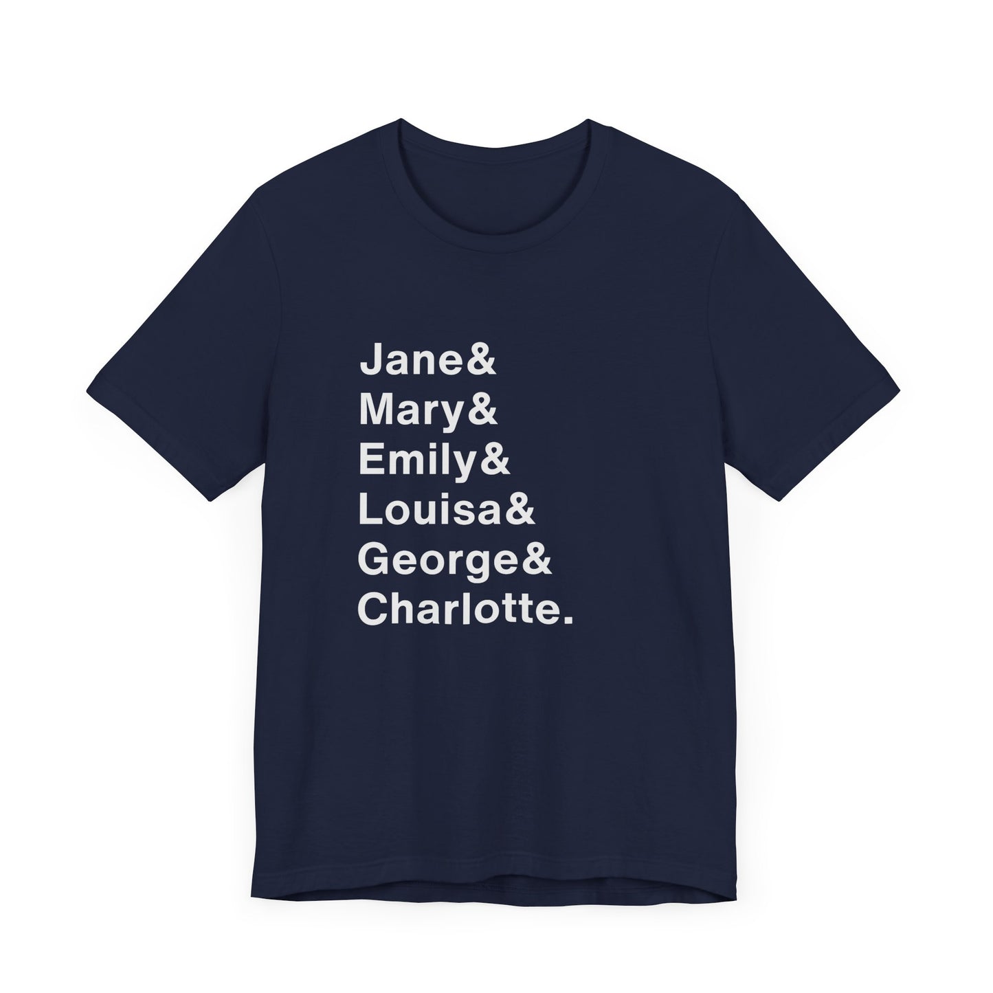 Women Authors' Names Unisex Tee