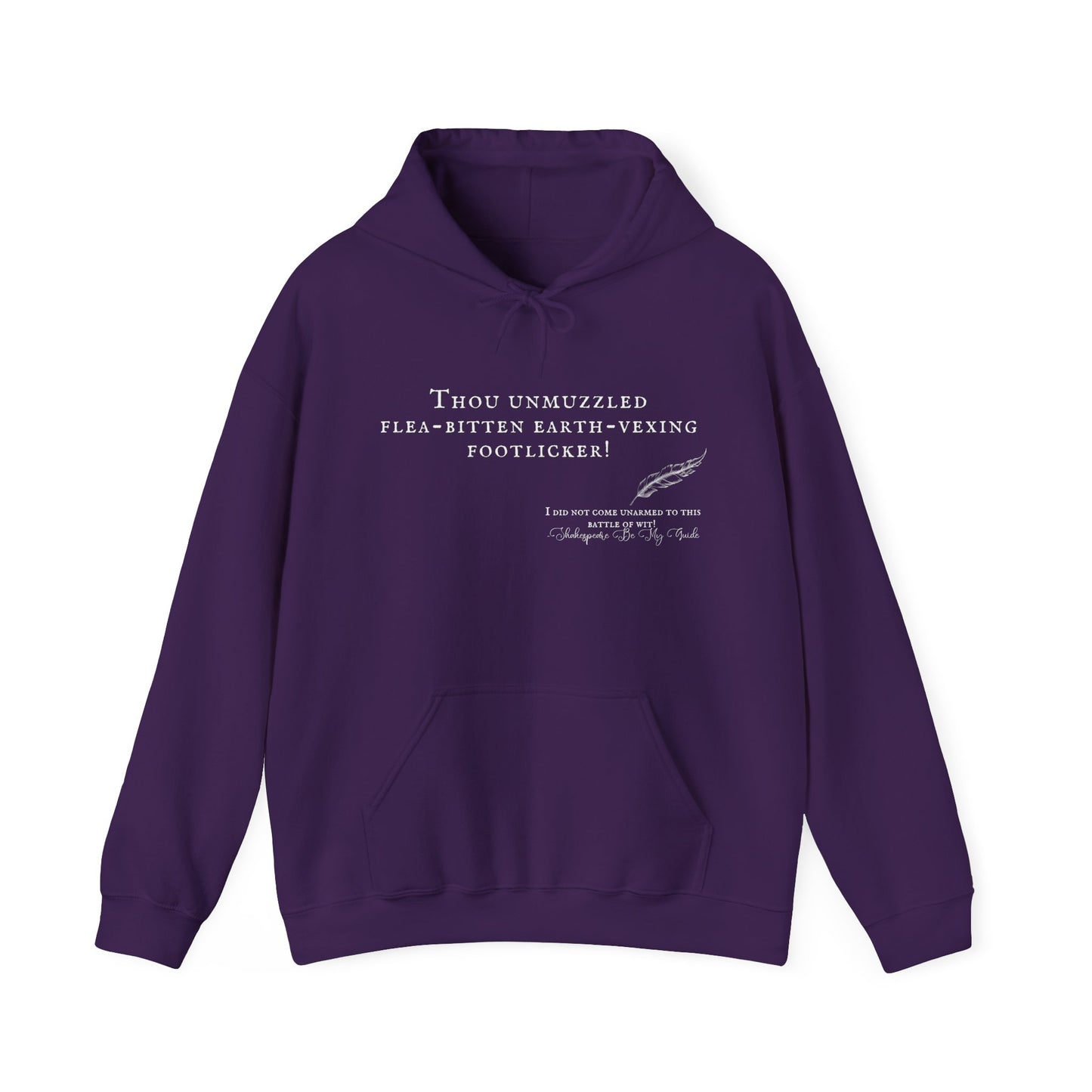 Shakespearean Insults Footlicker Hoodie