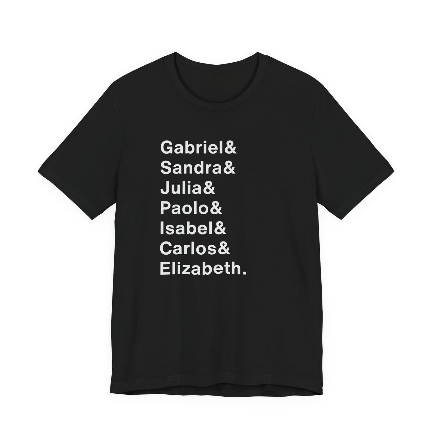 Latinx Writers Literary Names Tee