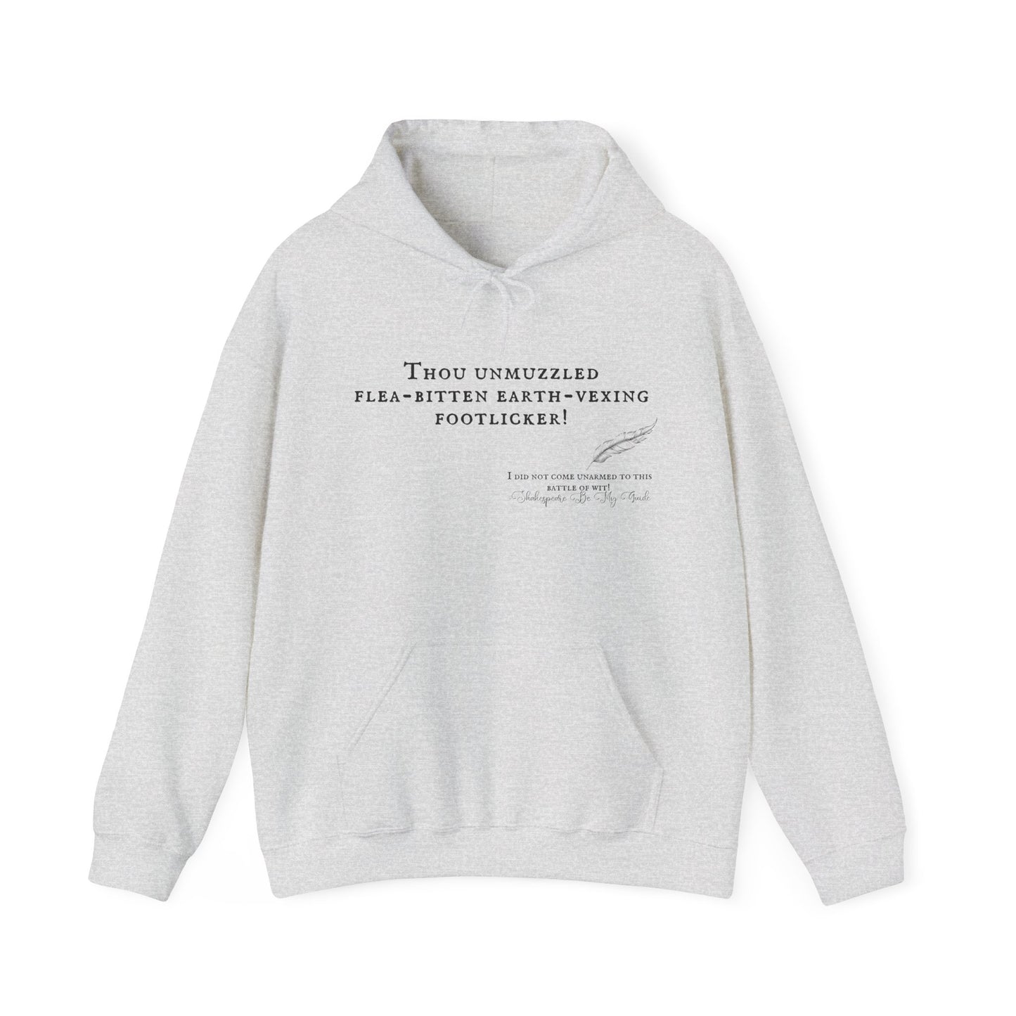Shakespearean Insults Footlicker Hoodie