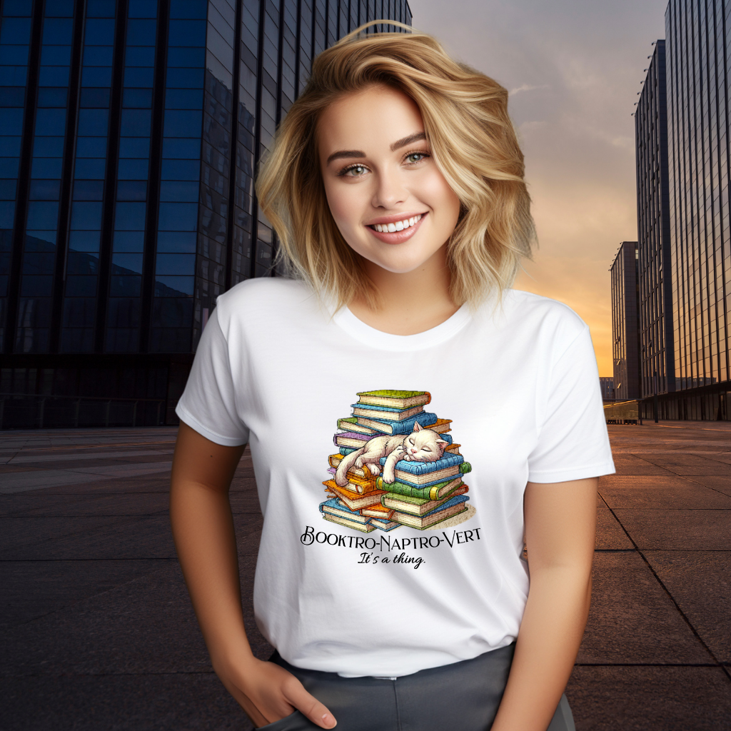 Booktrovert + Naptrovert Tee