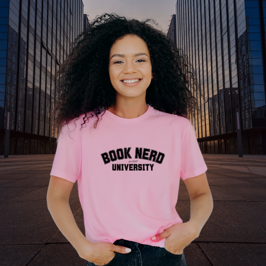 Book Nerd University Tee