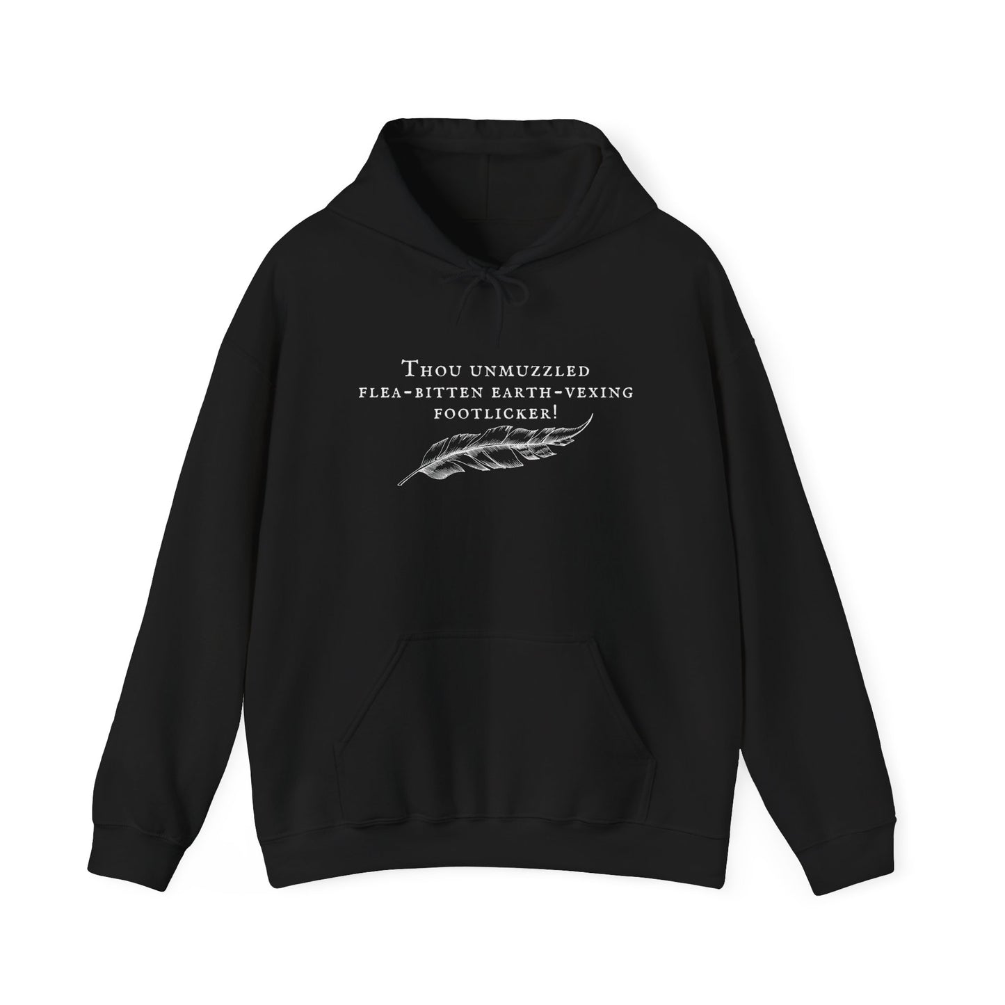 Shakespearean Insults Footlicker Hoodie
