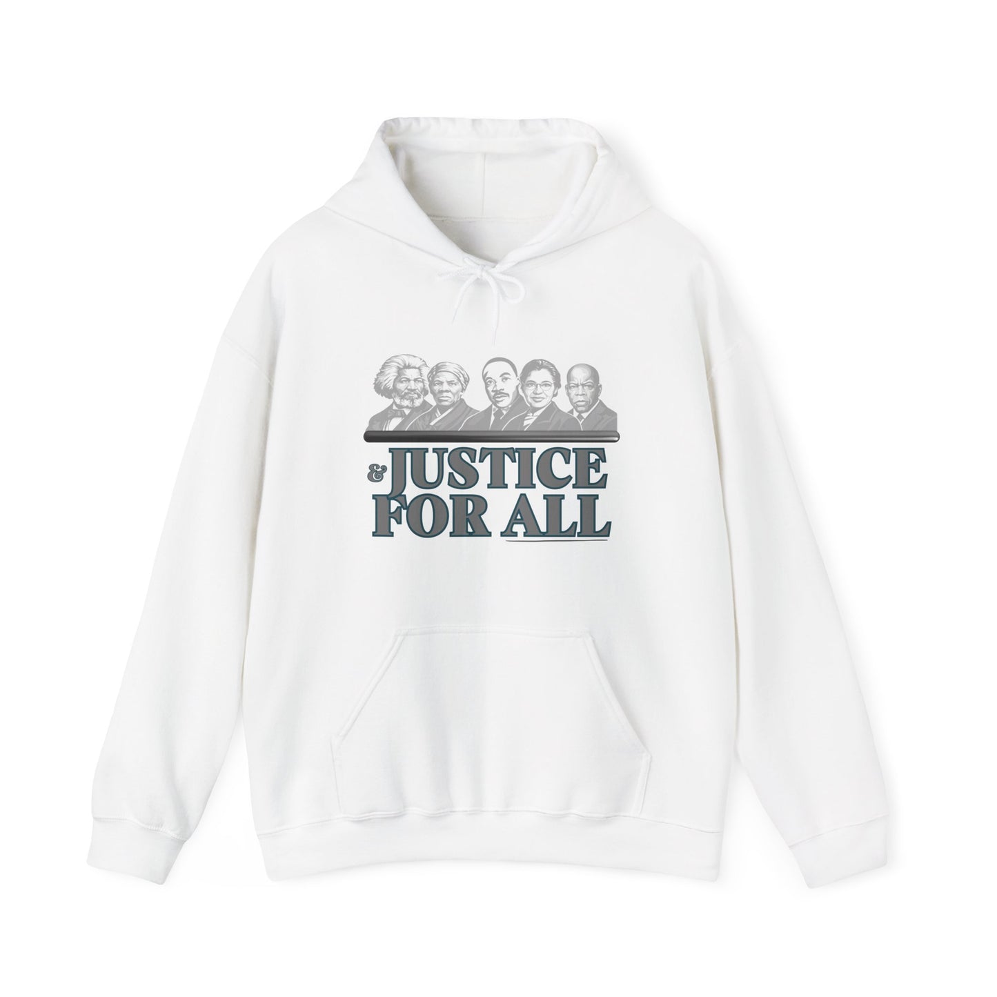 Justice For All Hoodie | Civil Rights Leaders & Writers