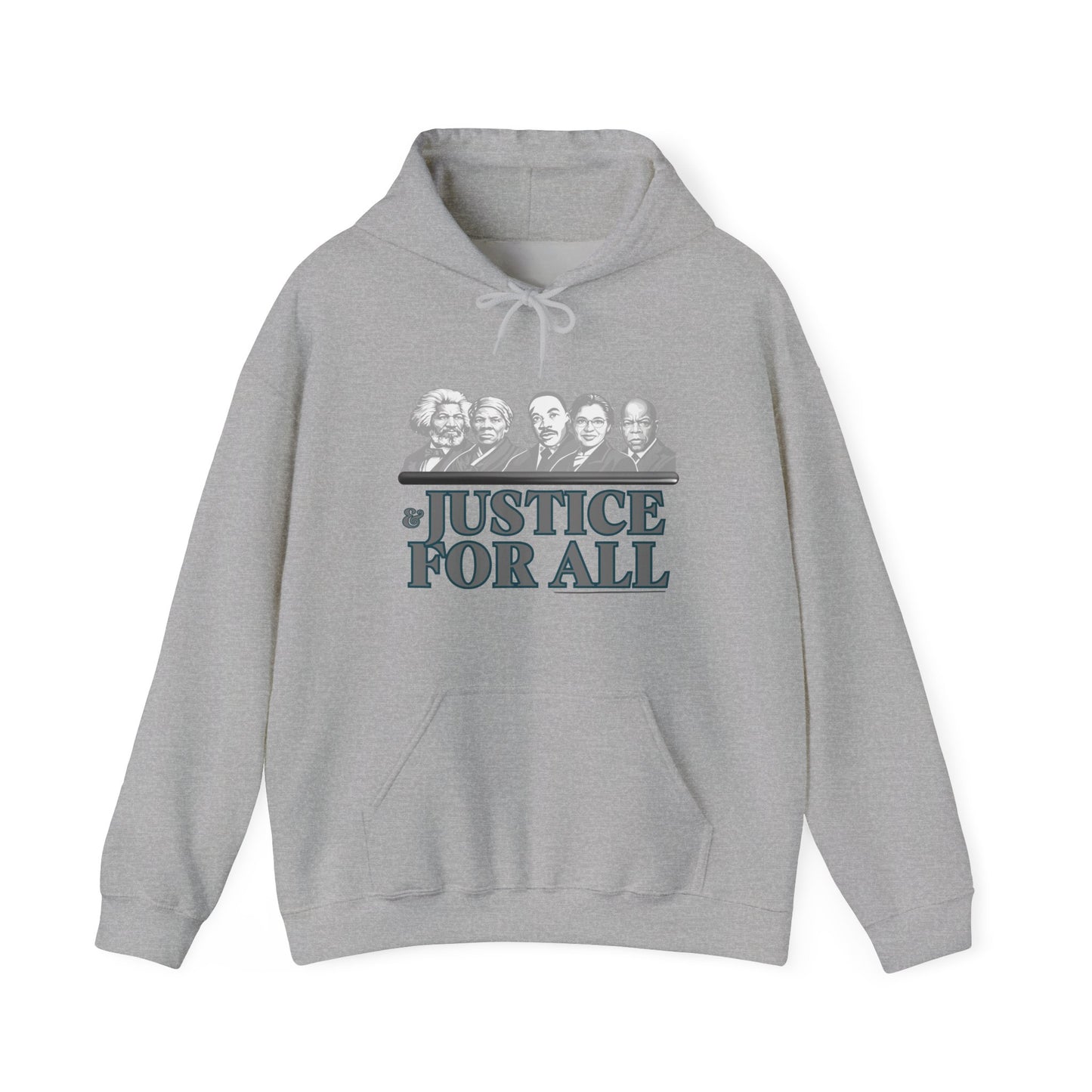 Justice For All Hoodie | Civil Rights Leaders & Writers