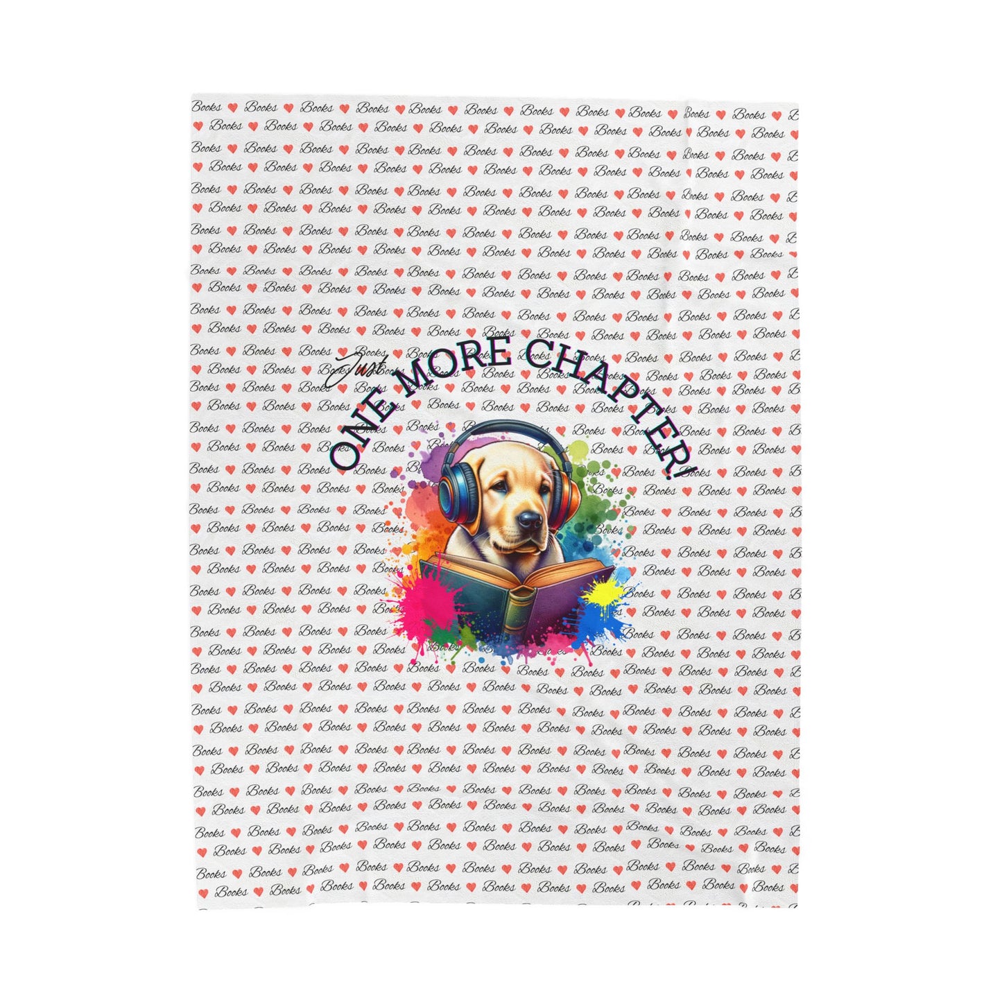 One More Chapter Wrap Plush Blanket