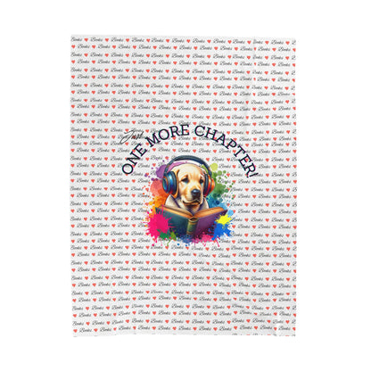 One More Chapter Wrap Plush Blanket