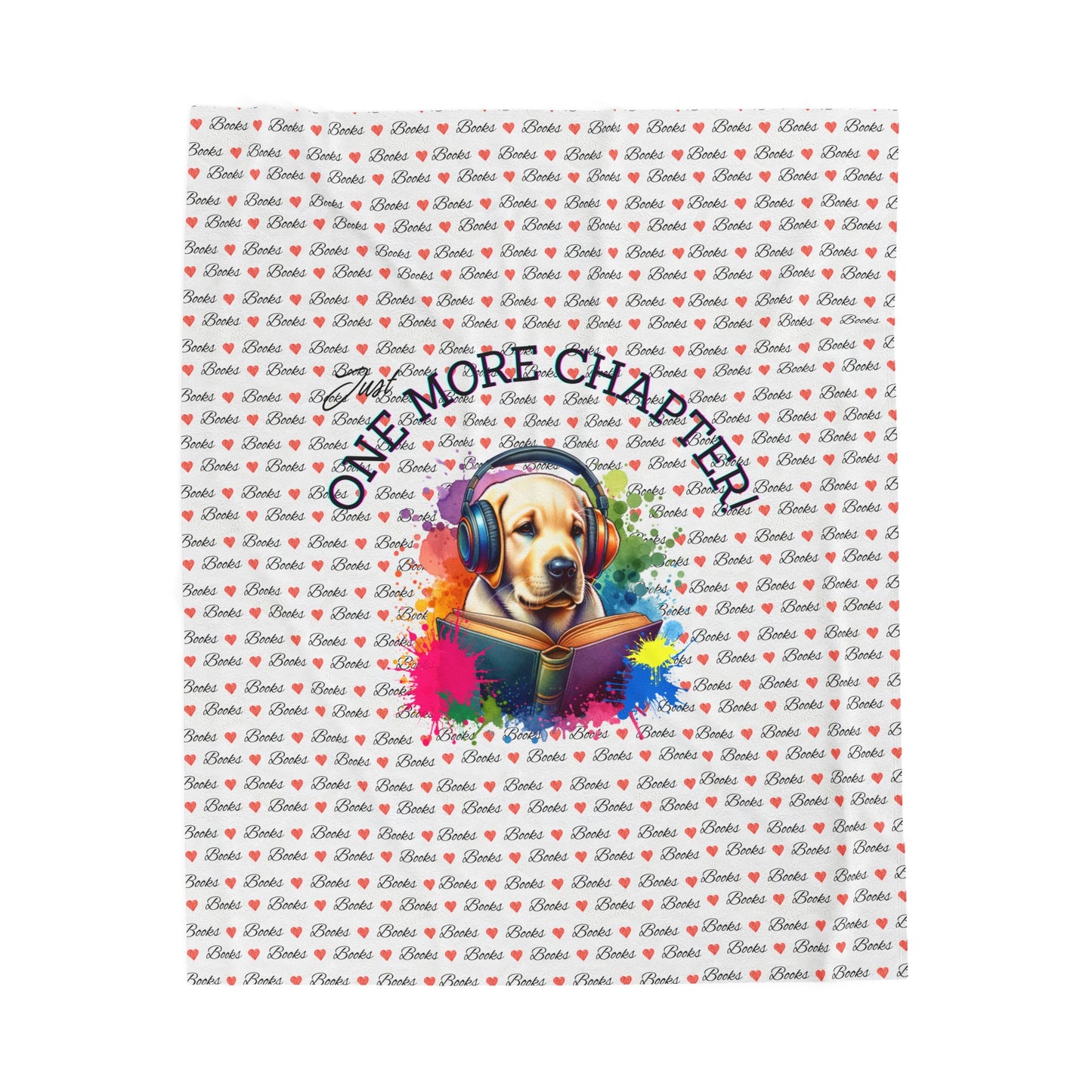 One More Chapter Wrap Plush Blanket