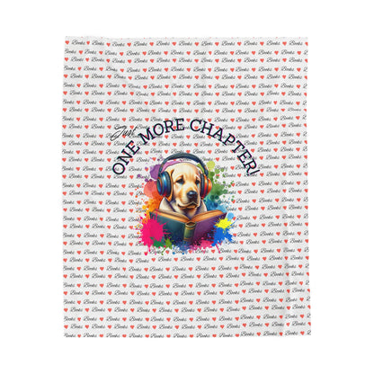 One More Chapter Wrap Plush Blanket