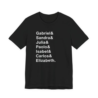 Latinx Writers Literary Names Tee