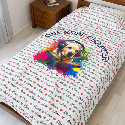 One More Chapter Wrap Plush Blanket