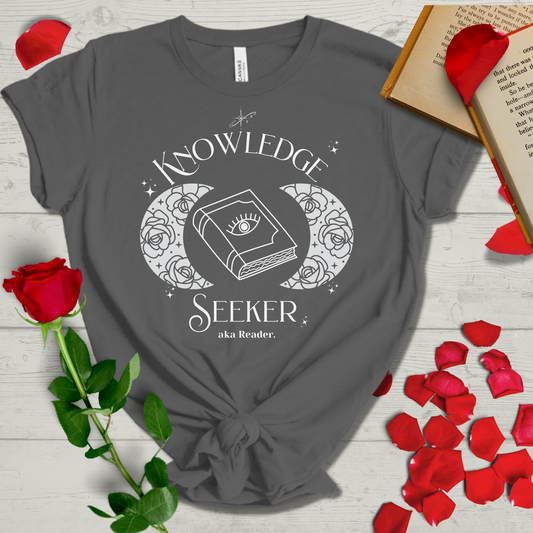 Knowledge Seeker with Moon Tee