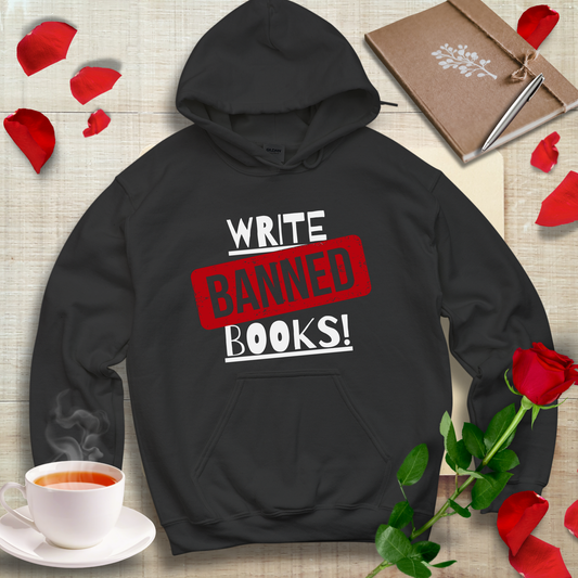 Write Banned Books Hoodie