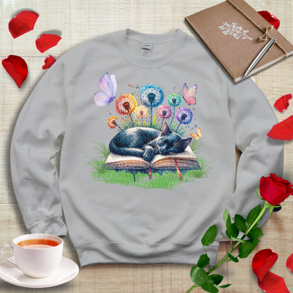 Bookish Catnap Sweatshirt