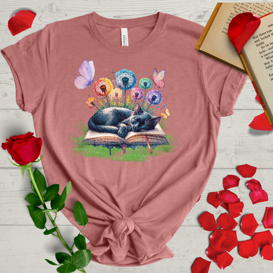 Bookish Catnap Tee