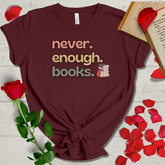 Never Enough Books Tee