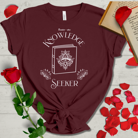 Knowledge Seeker Reader Tee
