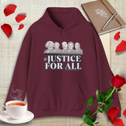 Justice For All Hoodie | Civil Rights Leaders & Writers