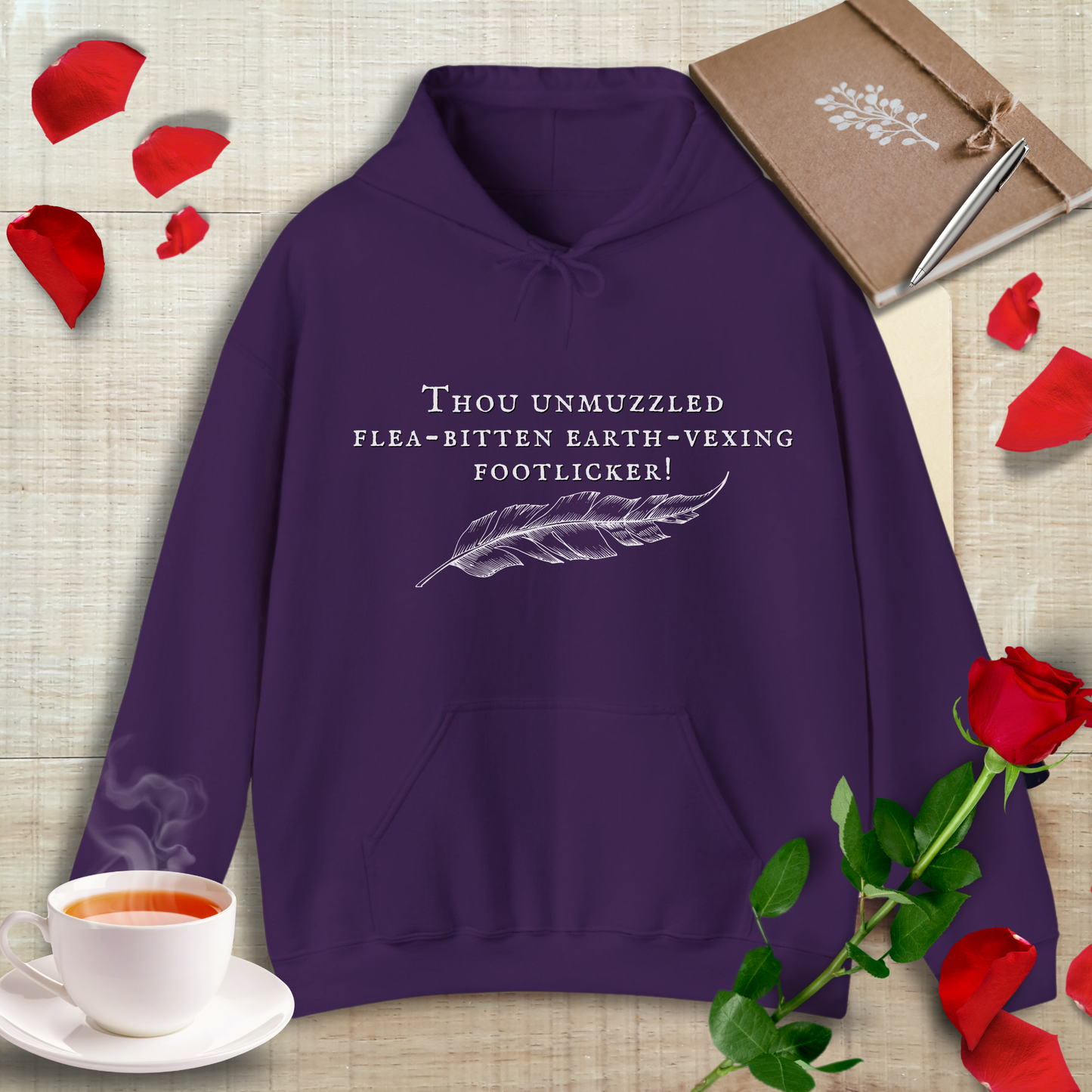 Shakespearean Insults Footlicker Hoodie