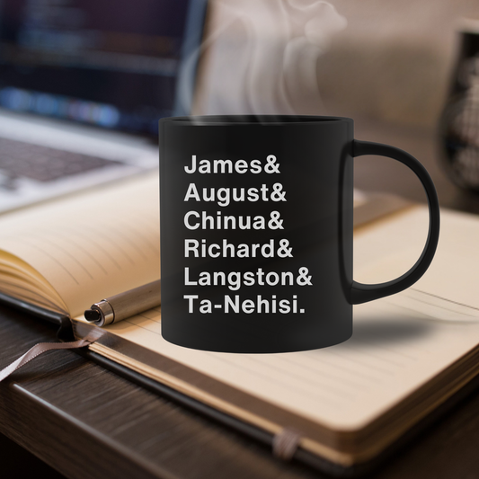 Black Male Literary Greats Mug - 11oz & 15oz