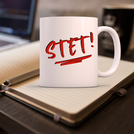 Stet! Writer's Mug
