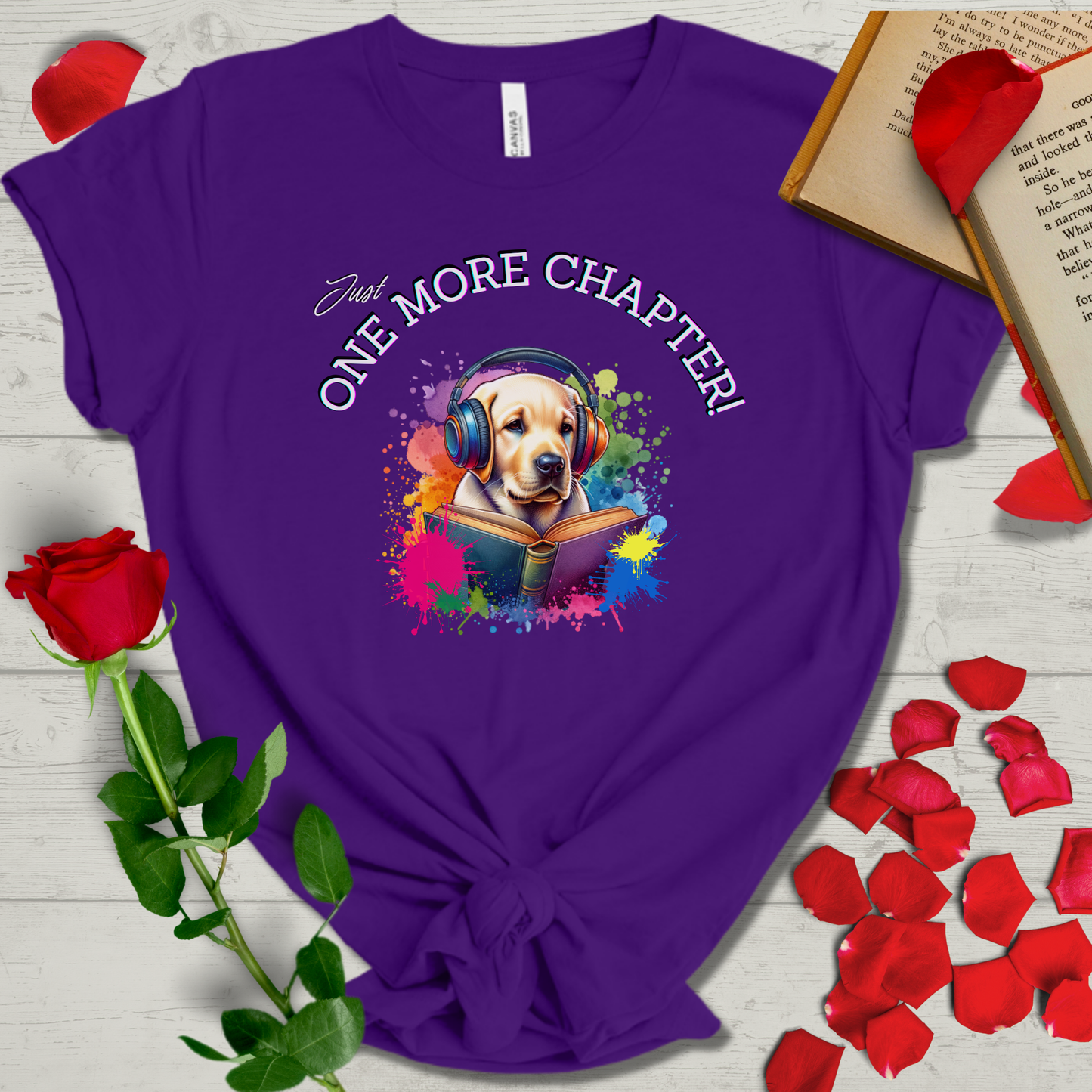 One More Chapter Dog Tee