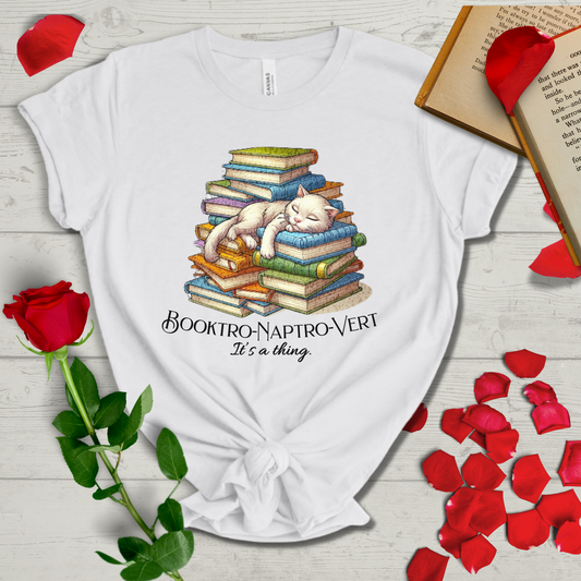 Booktrovert + Naptrovert Tee